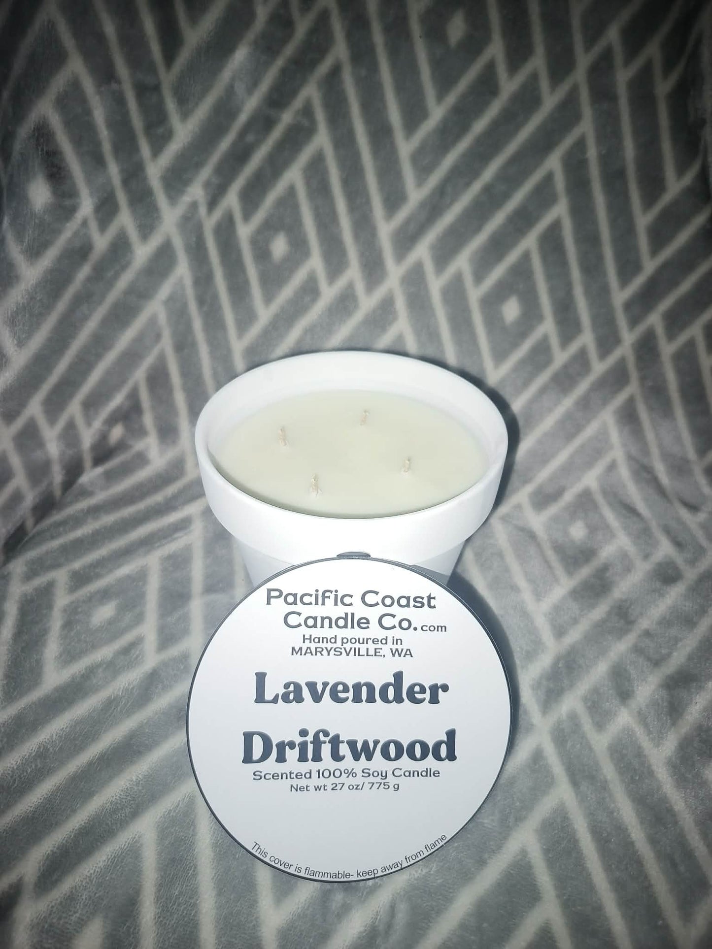 27 ounce, 4 wick Candle