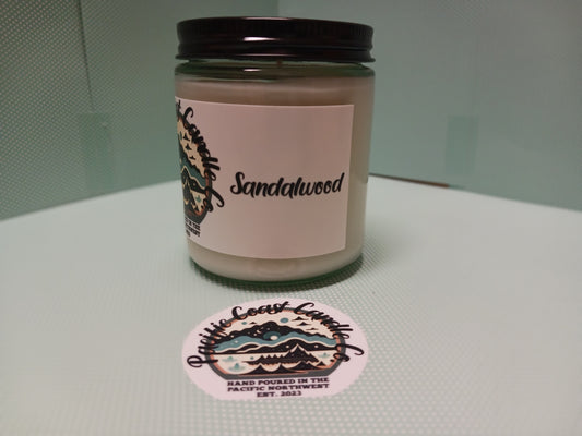 "Sandalwood"  Candle