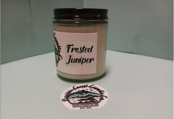 "Frosted Juniper" Candle