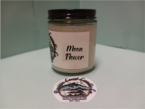 "Moon Flower" Candle